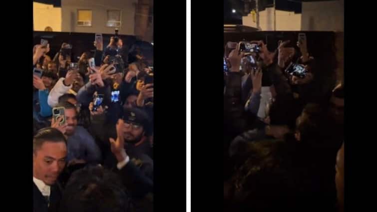 D Gukesh Wins FIDE Chess Candidates 2024 Mobbed By Crowd Outside Venue Toronto Canada Viral Video D Gukesh Wins FIDE Chess Candidates 2024, Gets Mobbed By Crowd Outside Venue- WATCH