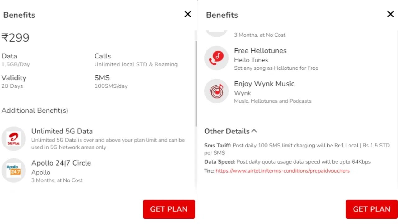 Reliance Jio Vs Airtel: 299 રૂપિયાના રિચાર્જમાં કઇ કંપની આપી રહી છે વધુ ફાયદો ? અહીં જાણો