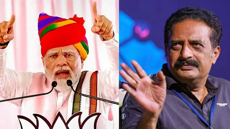 actor prakash raj codemns p m modi comment on congress muslims manmohan singh Prakashraj - Modi : தமிழ்நாட்டில் மோடியின் பருப்பு வேகாது.. மன்னருக்கு ரெண்டு நாக்கு.. நடிகர் பிரகாஷ்ராஜ் கடும் விமர்சனம்!