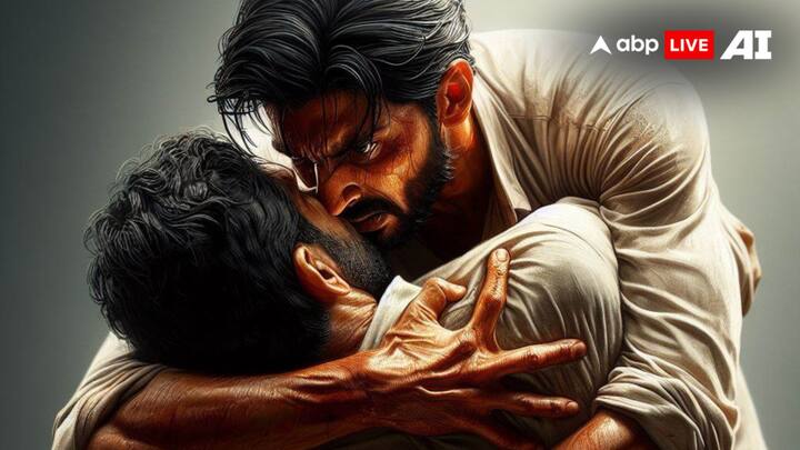 पीठ में छुरा घोंपने का मतलब है विश्वासघात करना. किसी को धोखा देना. वाकई में कोई पीठ में छुरा घोंपेगा तो ऐसा दिखेगा.