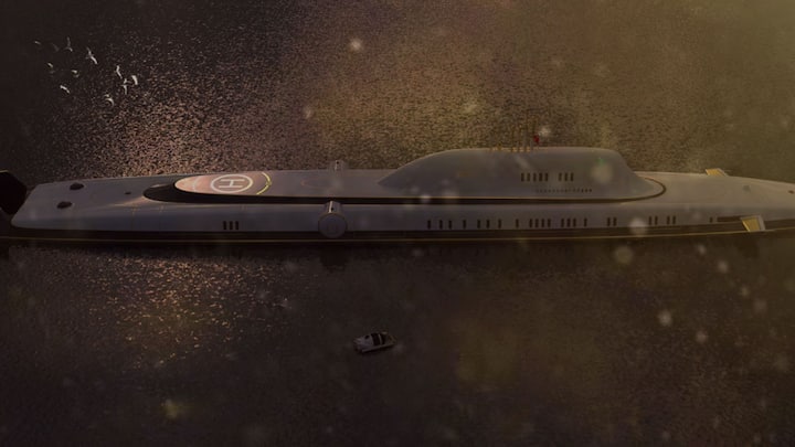 পরিস্থিতি অনুযায়ী Migaloo M5-এর অন্দরসজ্জায় বদল আনা যেতে পারে যে কোনও মুহূর্তে। তবে সাধারণ অবস্থায়, এই প্রমোদতরীর ডাইনিং রুমে একসঙ্গে ৩৬ জন বসে আহার সারতে পারেন।