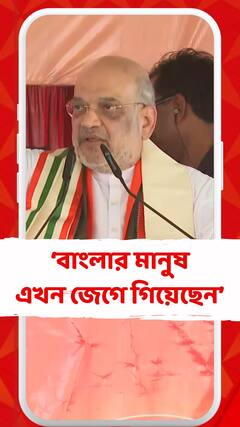 'বাংলায় বিজেপি ৩০ থেকে ৩৫টি আসনে পদ্ম ফোটাবে,' মন্তব্য অমিত শাহর