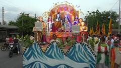 हनुमान जयंती पर भरतपुर में निकली शोभायात्रा, भक्तों का उमड़ा सैलाब, देखें झांकी की खूबसूरत तस्वीरें