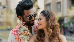 पिवळा स्कर्ट आणि गुलाबी ब्लाऊजमध्ये गोविंदाची भाची नटली; पाहा हळदी समारंभातील फोटो!