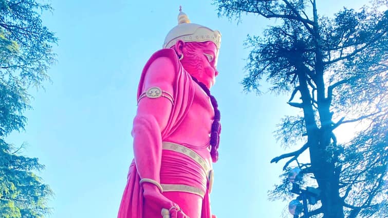 Hanuman Jayanti 2024 celebrated in famous Shimla Jakhu temple two quintal Roat will be offered to Kesari Nandan ann Jakhu Mandir: शिमला के जाखू मंदिर में हनुमान जन्मोत्सव की धूम, केसरी नंदन को चढ़ाया जाएगा दो क्विंटल का रोट 