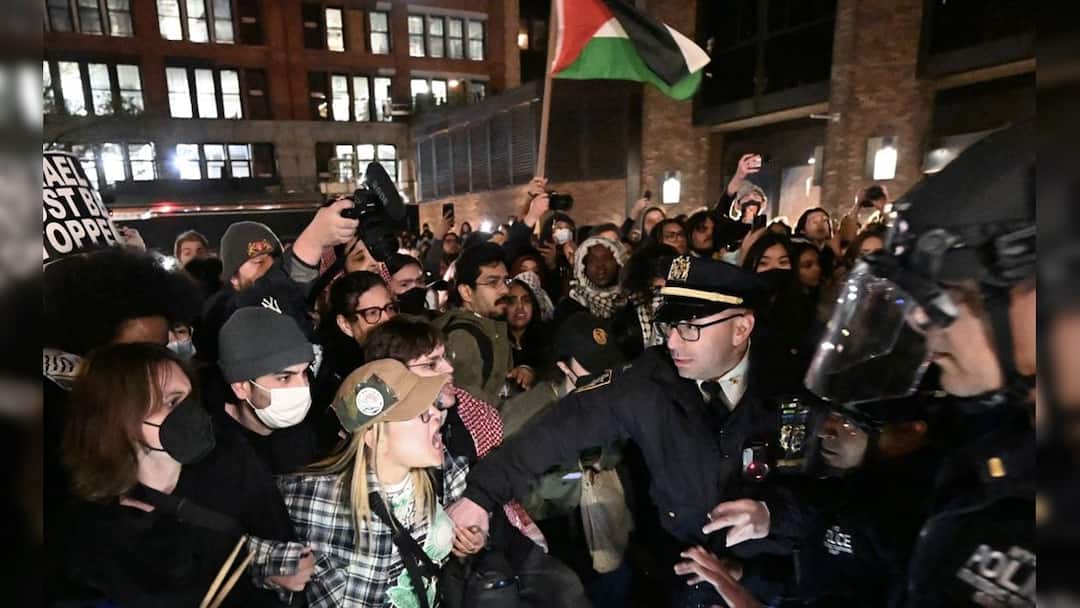 Over 130 Arrested At New York University As Pro-Palestinian Protests Rage Across US Campuses US Campus Protests Over 130 Arrested At New York University As Pro-Palestinian Protests Rage Across US Campuses Over 130 Arrested At New York University As Pro-Palestinian Protests Rage Across US Campuses