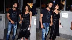 Shahid-Mira Pics: બ્લેકમાં ટ્વીનિંગ કરીને પત્ની મીરા સાથે ડિનર ડેટ પર નીકળ્યો શાહિદ કપૂર, કપલનો ડેશિંગ લૂક વાયરલ