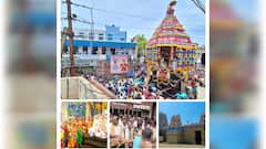 தூத்துக்குடி பாகம்பிரியாள் உடனுறை சங்கர ராமேஸ்வரர் சித்திரை திருவிழா தேரோட்டம்
