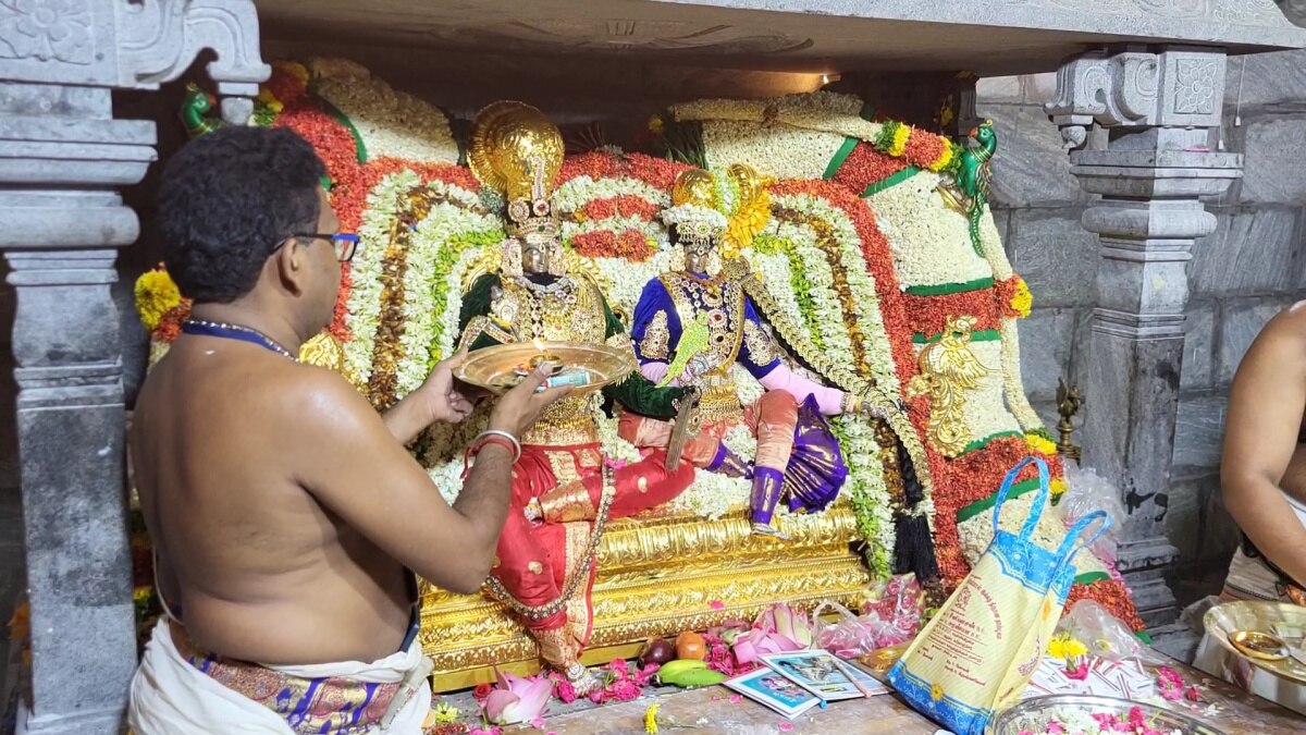 Chitra Pournami 2024 festival in Kanchipuram, many devotees are waiting