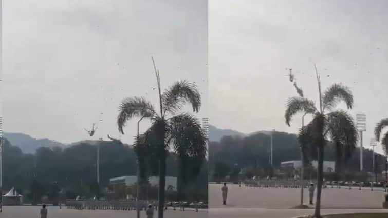 malaysia Ten people have died after two navy helicopters collided in mid-air during a military rehearsal Malaysia: மலேசியாவில் அதிர்ச்சி சம்பவம்.. நடுவானில் மோதிய ஹெலிகாப்டர்கள் - 10 பேர் உயிரிழப்பு..!