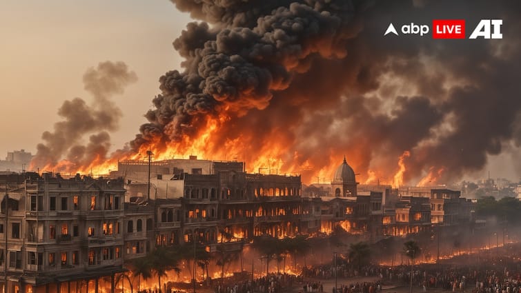 1837 Surat fire Flames spread 16 kilometers 500 dead bodies were scattered abpp तारीख 24 अप्रैल, साल 1837, शहर सूरत ; बिखरी पड़ी थीं 500 लाशें, कई किलोमीटर तक फैली थीं आग की लपटें