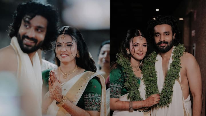 Aparna Das Wedding : நடிகை அபர்ணா தாஸின் திருமண புகைப்படங்களை இங்கே காணலாம்.