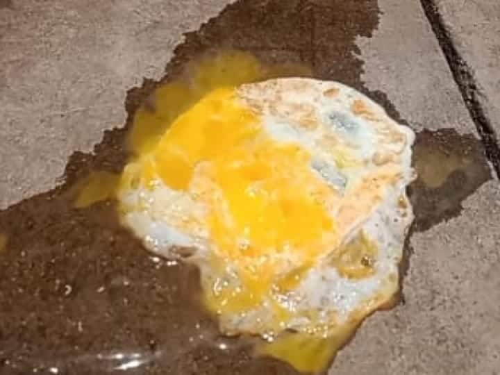Karur district if you break an egg and pour it on bare ground, it turns into an omelette - TNN அதிசயம் ஆனால் உண்மை... தரையில் முட்டையை உடைத்து ஊற்றினால் ஆம்லெட் ஆக மாறுகிறது - எங்கு தெரியுமா?
