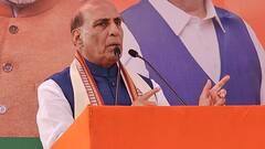 'कांग्रेस ने सैन्य बलों में धार्मिक जनगणना की बनाई थी योजना', राजनाथ सिंह का बड़ा आरोप