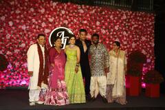 आरती सिंह के संगीत में बन-ठनकर पहुंचे टीवी सितारे, ब्लैक साड़ी में खूबसूरत लगीं अंकिता तो पिंक लहंगे में रश्मिका-देवोलीना ने ढाया कहर