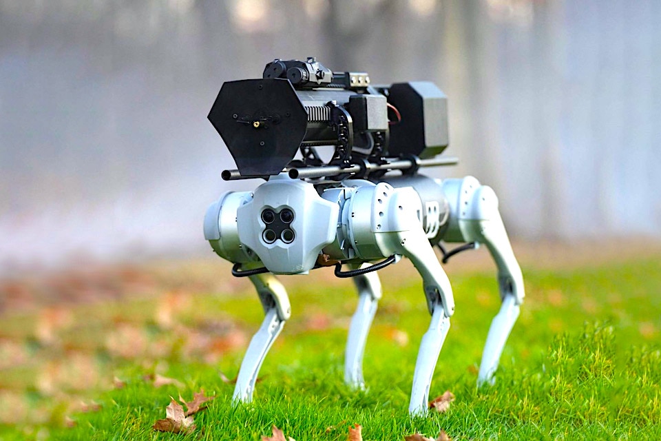 Firethrow Robodog: ਅਮਰੀਕਾ ਨੇ ਬਣਾਇਆ ਅੱਗ ਉਗਲਣ ਵਾਲਾ ਖਤਰਨਾਕ ਰੋਬੋਡੌਗ, ਸਾਹਮਣੇ ਆਉਣ 'ਤੇ ਕਰ ਦਿੰਦਾ ਸਭ ਸੁਆਹ, ਦੇਖੋ ਤਸਵੀਰਾਂ