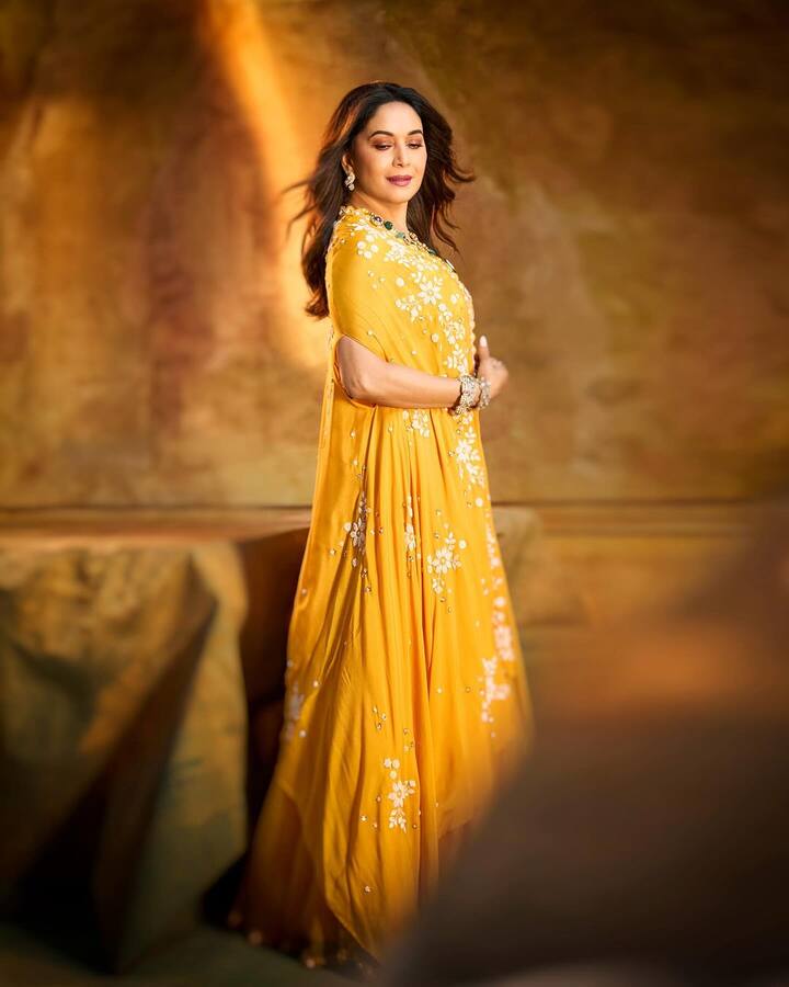 બોલિવૂડની ધક ધક ગર્લ તરીકે જાણીતી અભિનેત્રી માધુરી દીક્ષિતે પોતાની અદભૂત એક્ટિંગ અને સ્ટાઇલથી દુનિયાભરના લોકોને દિવાના બનાવી દીધા છે.