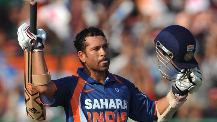 6- Most ODI Runs In A Calendar Year: Tendulkar's incredible record of amassing 1894 ODI runs in 1998, including nine centuries, remains a record that few have even come close to challenging. (Image Credits- Getty)