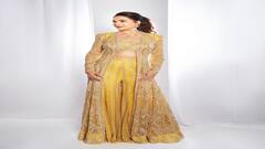 Madhuri Dixit Photo: યલો શરારા સૂટમાં માધુરી દીક્ષિતે બતાવ્યો જલવો, સુંદરતા પર ફિદા થયા ફેન્સ