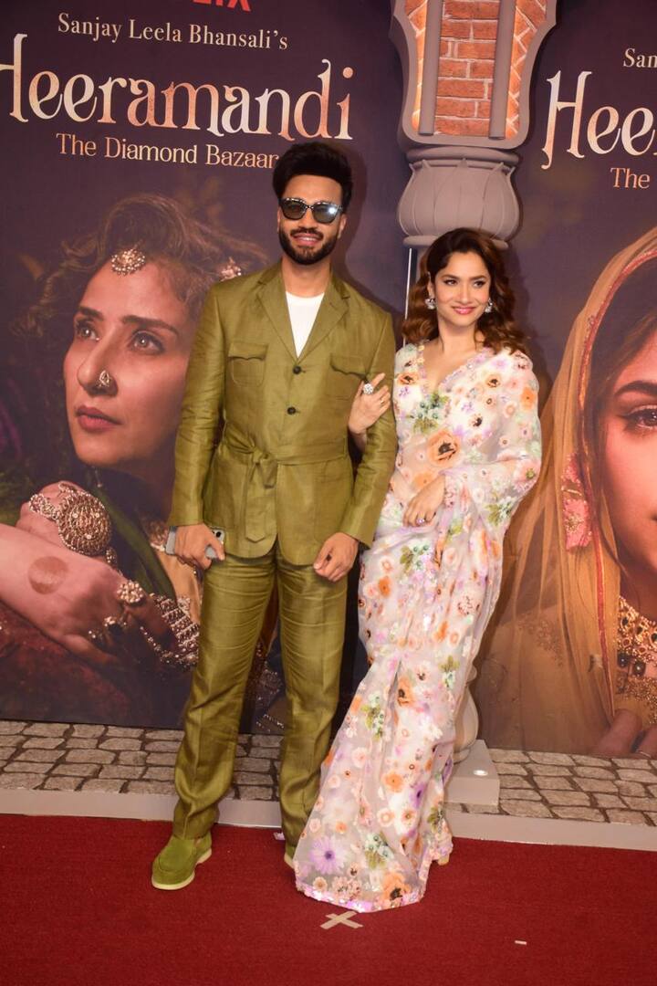 Ankita Lokhande with husband Vicky Jain