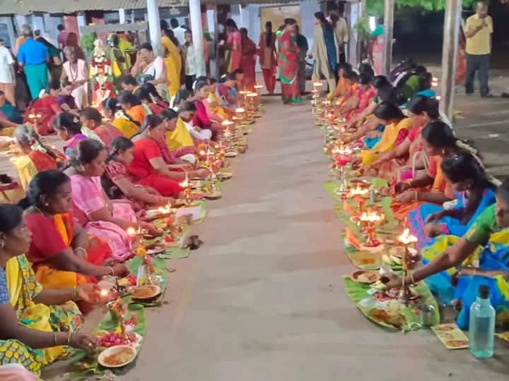 Thiruvilakku Puja at Karur Thanthonri Hill Sri Urani Kaliamman Temple - TNN கரூர் தான்தோன்றி மலை  ஸ்ரீ ஊரணி காளியம்மன் ஆலய திருவிளக்கு பூஜை