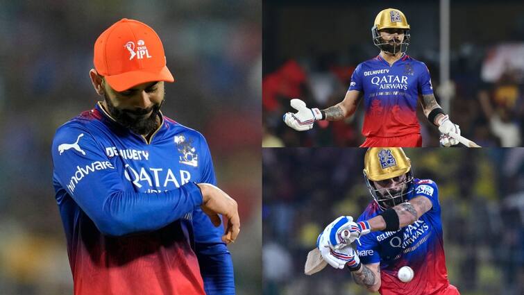 virat kohli trolled for playing 51 runs in 43 runs with 118 strike rate fans called kohli selfish srh vs rcb ipl 2024 'सेल्फिश' हैं विराट, 43 गेंद में 51 रन बनाने पर हुए ट्रोल; फैंस ने 'टुक-टुक कोहली' कहकर बनाया मजाक