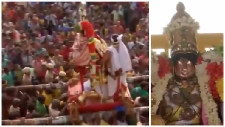 Chithirai Festival In Madurai: Thousands Flock To Watch Lord Kallazhagar’s Procession To Free Sage From Curse Chithirai Festival In Madurai: Thousands Flock To Watch Lord Kallazhagar’s Procession To Free Sage From Curse