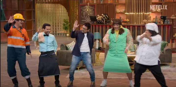 આ સમય દરમિયાન, આમિર ધ ગ્રેટ ઇન્ડિયન કપિલ શોના કલાકારો સાથે પણ તેનું આઇકોનિક સ્ટેપ કરતો જોવા મળશે. હવે ટીઝર જોયા પછી એ સ્પષ્ટ થઈ ગયું છે કે આ એપિસોડ ખૂબ જ મનોરંજક બનવાનો છે. જો કે હવે ફેન્સ માટે તેને જોવા માટે રાહ જોવી મુશ્કેલ બની રહી છે. તમને જણાવી દઈએ કે ધ ગ્રેટ ઈન્ડિયન કપિલ શો દર શનિવારે રાત્રે 8 વાગ્યે નેટફ્લિક્સ પર ટેલિકાસ્ટ થાય છે.