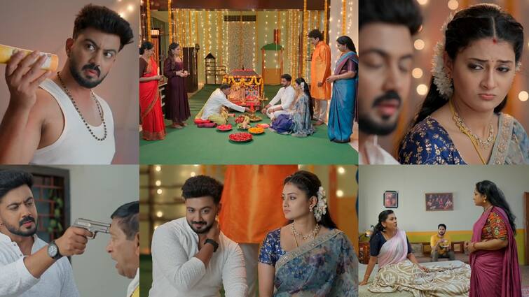 satyabhama serial today april 25th episode written update in telugu Satyabhama Serial Today April 25th: సత్యభామ సీరియల్: పంతుల్ని అడ్డం పెట్టుకొని సత్యతో ఓ ఆట ఆడుకున్న క్రిష్.. నందినిని మార్చుకోవాలని హర్షకు చెప్పిన రేణుక!