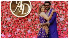 Arti Singh Shares Photos From Beach-Side Mehendi, Twins With Dipak In Purple