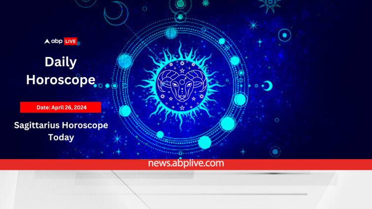 Horoscope Today Astrological Prediction April 26 2024 Sagittarius Dhanu Rashifal Astrological Predictions Zodiac Signs Sagittarius Horoscope Today (April 26): Engaging In Activities Will Keep You Positive