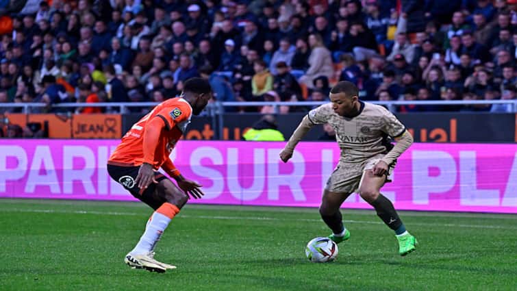Kylian Mbappe Showcases Unreal Piece Of Skill Against Lorient In Ligue 1 2023 24 WATCH Kylian Mbappe Showcases Unreal Piece Of Skill Against Lorient In Ligue 1 2023/24 — WATCH