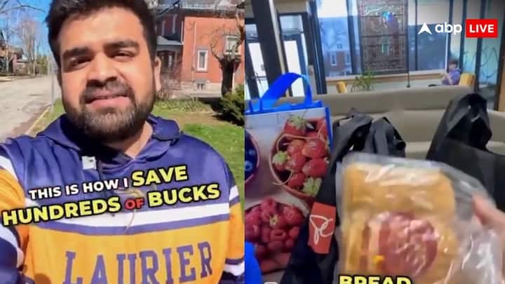 indian man lost his job for telling people how to have free food in canada video gets viral on social media कनाडा में मुफ्त खाने वाली स्कीम बता रहा था भारतीय युवक, वीडियो वायरल हुआ तो नौकरी से धोना पड़ा हाथ