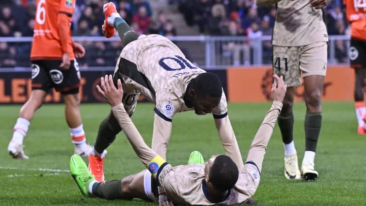 Kylian Mbappe magnificent skill for Paris Saint-Germain vs Lorient video goes viral Kylian Mbappe: গতি ও দক্ষতার দুরন্ত মিশেল, এমবাপের অনবদ্য অ্যাসিস্টে মুগ্ধ ফুটবলবিশ্ব