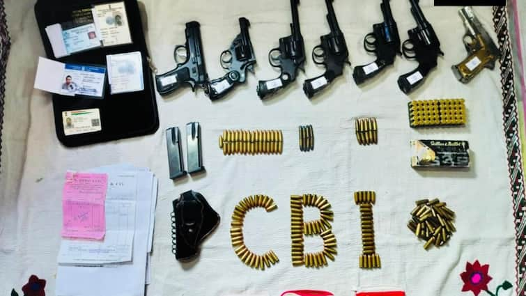 CBI Recovers Revolvers, Pistols, Incriminating Documents During Searches During Sandeshkhali Raids