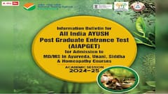 ఆల్ ఇండియా ఆయుష్ పీజీ ఎంట్రన్స్‌ ఎగ్జామ్‌-2024, పరీక్ష వివరాలు ఇలా