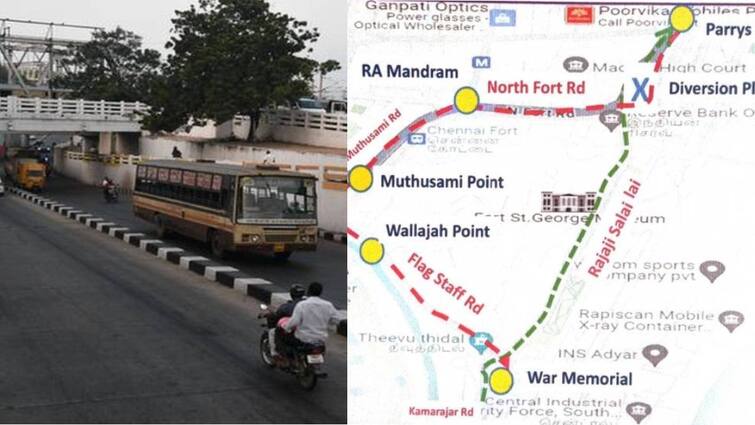 Traffic changes in Chennai rbi subway on next 3 months Chennai Traffic: சென்னைவாசிகளே.. அடுத்த 3 மாசம் போக்குவரத்து மாற்றம்.. ஒருவழிப்பாதையான முக்கிய இடம்!