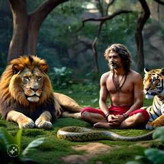 अगर शहर में एक साथ रहते इंसान और खतरनाक जानवर तो क्या होता? AI ने बनाया नामुमकिन को मुमकिन