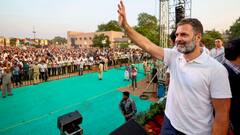 'BJP Is Like An Empty Pot': Rahul Takes 'Chombu' Swipe At PM Modi's Party In K'taka Rally