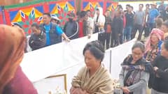 Long Queues At Polling Booths In States As Phase 2 Of Lok Sabha Elections Begins. In PICS