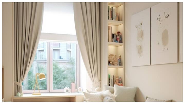 पैटर्न और डिज़ाइन: दीवार पर अगर कोई पैटर्न या डिज़ाइन है, तो पर्दों में सिंपल लुक चुनें जिससे वह ज्यादा भीड़भाड़ न लगे. वहीं, अगर दीवारें सादी हैं, तो आप पर्दों में थोड़े पैटर्न या डिज़ाइन का चुनाव कर सकते हैं.