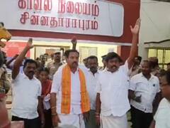 பாஜக மாவட்ட பட்டியல் நிர்வாகி மீது பொய் வழக்கு? - கரூரில் பாஜகவினர் போராட்டம்