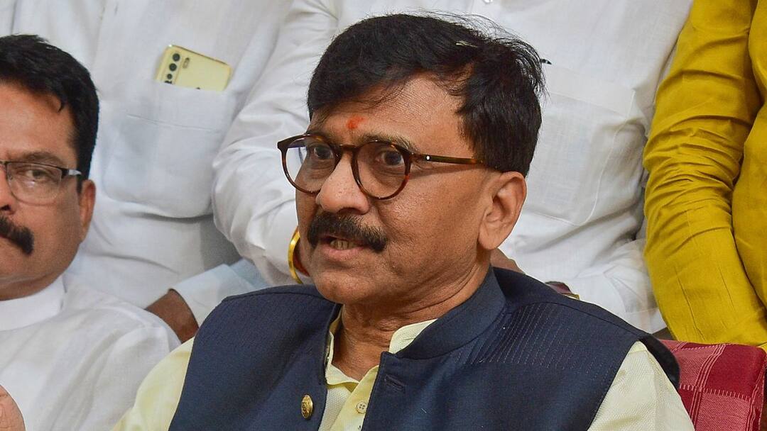 Sanjay Raut Slams Narendra Modi BJP on lok sabha election 2024 phase 2 voting Technical failure in EVM machines Maharashtra Politics Marathi News Sanjay Raut : 'ईव्हीएम बंद पडणं हे मोदीकृत भाजपचं षड्यंत्र', संजय राऊतांचा गंभीर आरोप