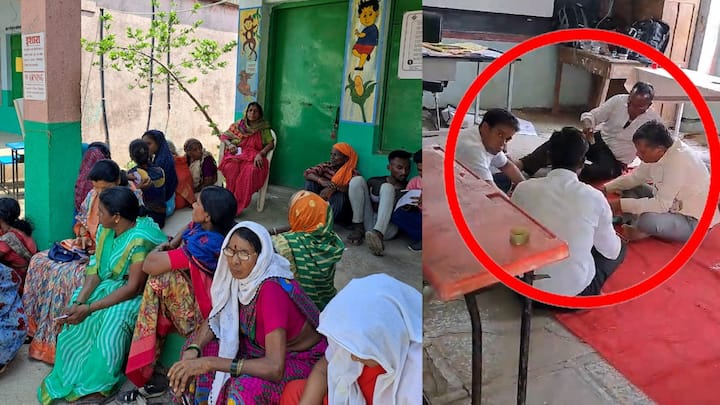 ABP Majha Impact Yavatmal Hiwari Polling stopped for 25 minutes for lunch District Collector Dr Pankaj Asia issued notice to employees ABP Majha Impact : निवडणूक अधिकाऱ्यांनी जेवणासाठी 25 मिनिटे मतदान थांबवलं, यवतमाळ जिल्हाधिकाऱ्यांची कर्मचाऱ्यांना नोटिस जारी
