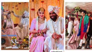 Arti Singh Wedding: गुलाबी साड़ी में आरती सिंह ने लिए सात फेरे, सिंदूरदान होते ही रोने लगीं एक्ट्रेस, देखें वीडियो