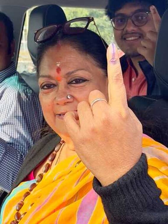 राजस्थान के इन बड़े नेताओं ने की वोटिंग