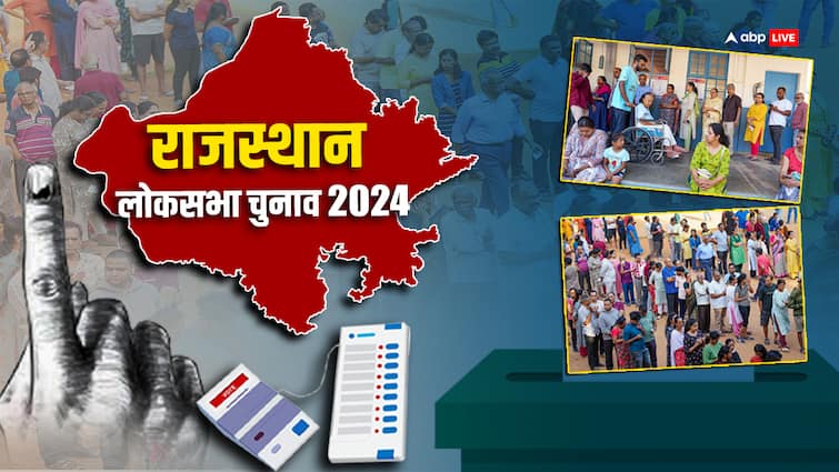 Rajasthan Lok Sabha Election Voting Jodhpur villagers beat the constable video viral ann Video Viral: मोबाइल को बूथ में ले जाने से रोका, तो ग्रामीणों ने कांस्टेबल के साथ की मारपीट