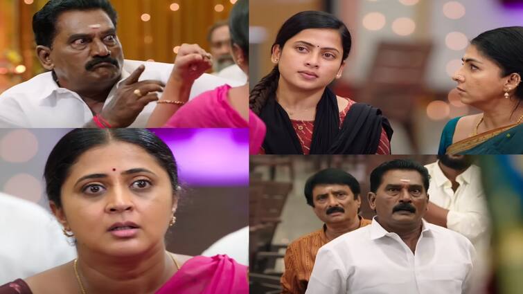 Sun tv ethirneechal serial today episode written update april 26 promo 2 Ethirneechal: தில்லாலங்கடி வேலை செய்த குணசேகரன்.. மணமேடையில் என்ன நடந்தது? எதிர்நீச்சலில் இன்று!