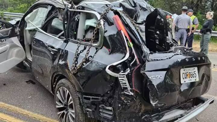 3 Indian Women Killed As Car Skips US Highway Flies Over Bridge అమెరికాలో ఘోర రోడ్డు ప్రమాదం, 20 అడుగుల ఎత్తులో ఎగిరి పడ్డ కార్ - ముగ్గురు భారతీయులు మృతి
