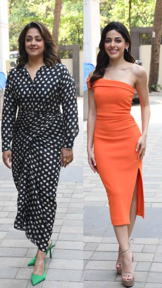 ग्लैमरस लुक में ज्योतिका और अलाया ने बिखेरा फैशन का जलवा